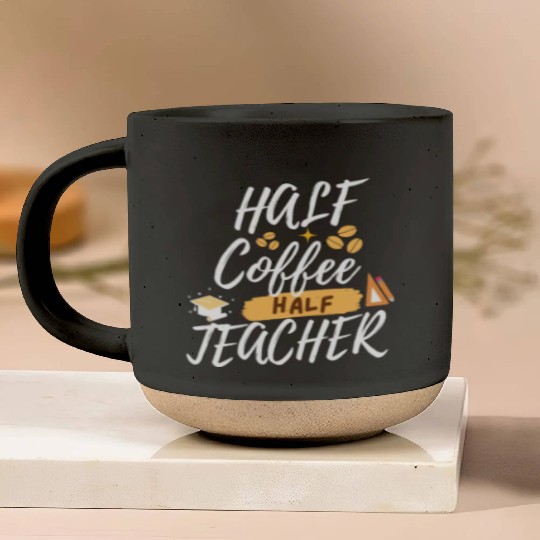 TEACHER COFFEE LOVERS - TEACHER GIFT Pottery Mugs