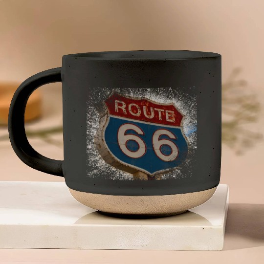 Route 66 Pottery Mugs