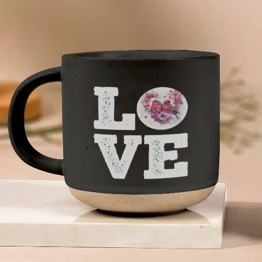LOVE Zebra Finches Bird lover Finches Owner Pottery Mugs