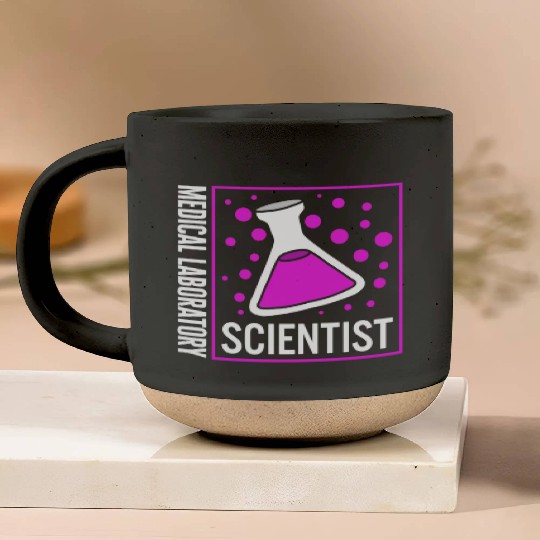 Science Pottery Mugs, Medical Laboratory Scientist Pottery Mugs,
