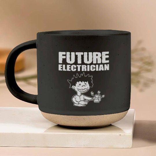 Future Electrician Lineman Gift Pottery Mugs