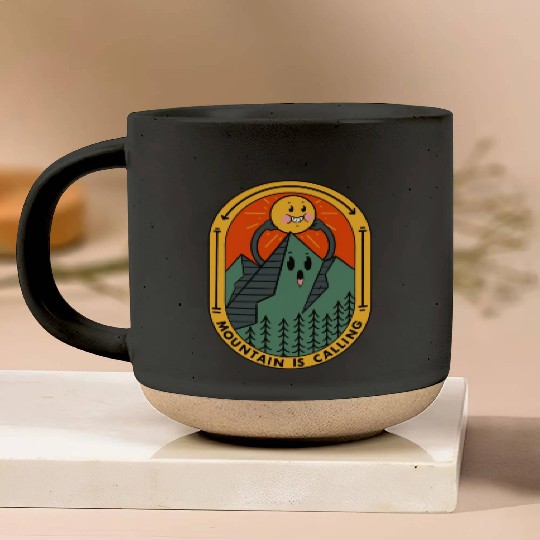 Mountain Is Calling Pottery Mugs
