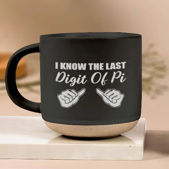 Last Digit PI Math Teacher Gift Pottery Mugs