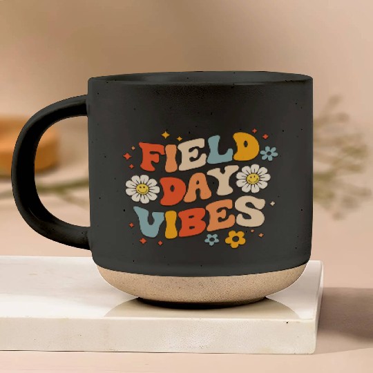Field Day 2023 Funny Field Day Vibes Teacher Boy Pottery Mugs