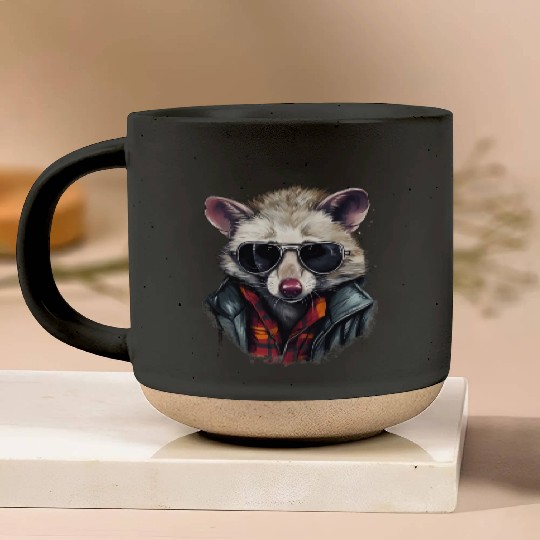 Street Survivor: Urban Opossum Vibes | Opossum Lov Pottery Mugs