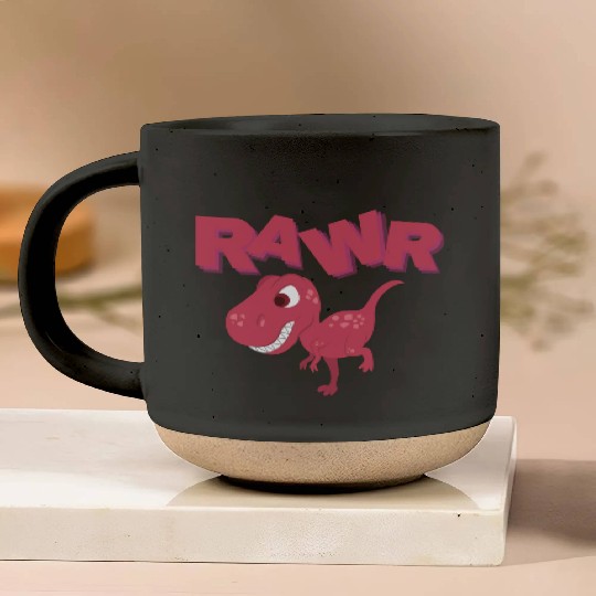 Rawr Cute Rex Dino Extinct Lover Tyrannosaurus Pottery Mugs