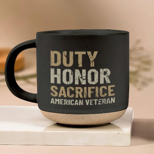 American Veteran | US Veteran | Military Veteran Pottery Mugs