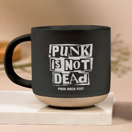 punk rock music dead Pottery Mugs