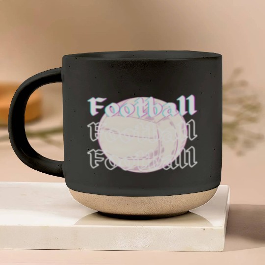 Football is life , sport lover Pottery Mugs