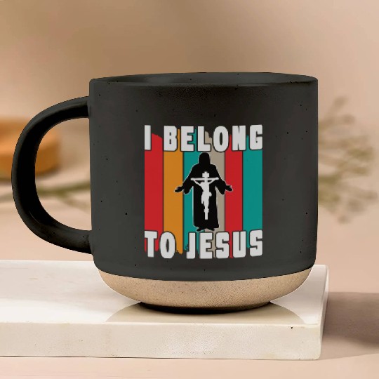 I Belong To Jesus Love Jesus Christian Christmas Pottery Mugs