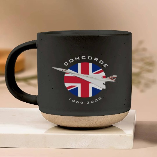 JET AIRCRAFT CONCORDE BRITISH AIRWAYS Pottery Mugs