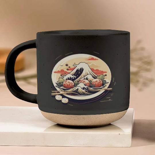 Great Takoyaki Pottery Mugs