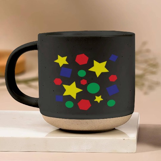 Pottery Mugs Includes patterns multi-colored