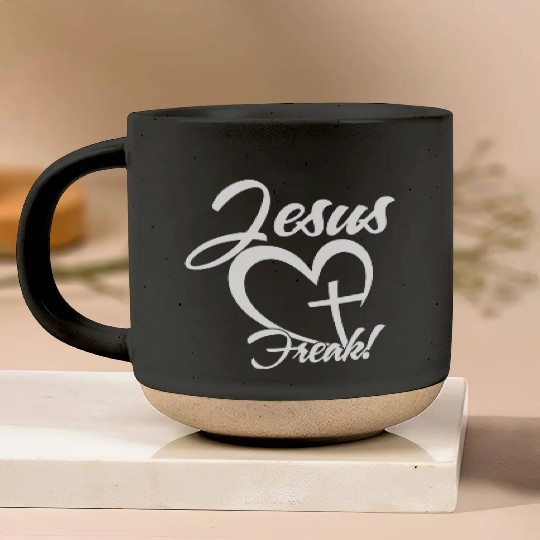 Jesus Freak Love Jesus Christian Christmas Pottery Mugs