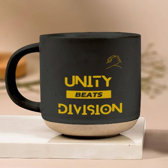 Unity Beats Division Unisex Short Sleeve Pottery Mugs