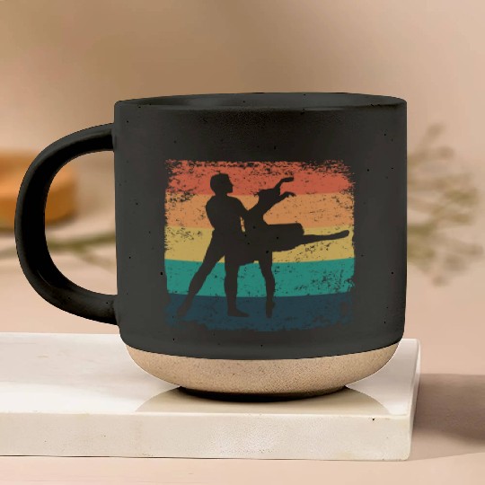 Ballet Dance Couple Vintage Ballerina Pottery Mugs