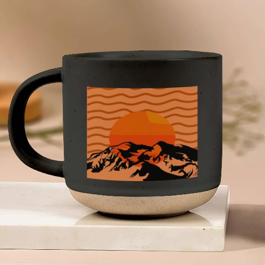 Denali Mountain Pottery Mugs