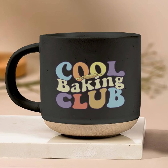 Cool Baking Club Baker Team Pastry Chef Squad Pottery Mugs