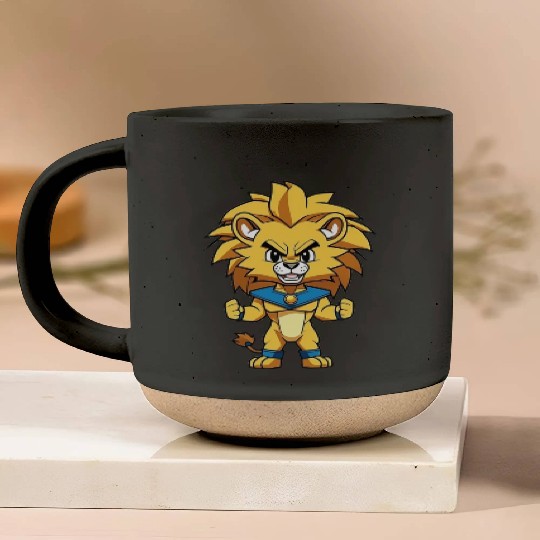 Angry Lion Pottery Mugs