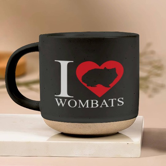 Wombat Love Pottery Mugs