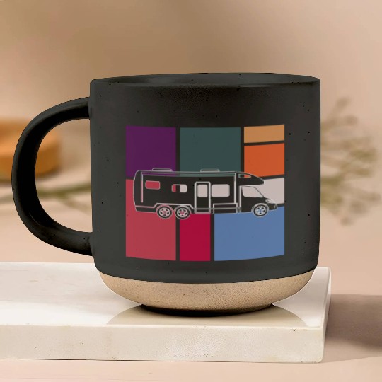 Vintage Camper – Retro Road Trip Pottery Mugs