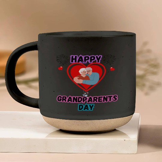 Happy Grandparents Day Pottery Mugs
