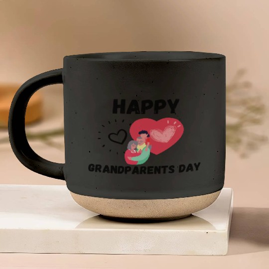 Happy Grandparents Day Pottery Mugs