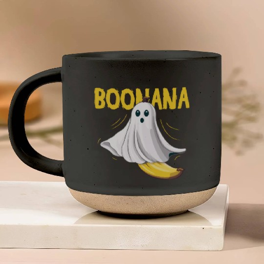 Boonana Ghost Banana Halloween Costume Cute Pottery Mugs
