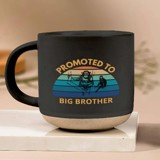 Promoted To Big Brother Pottery Mugs