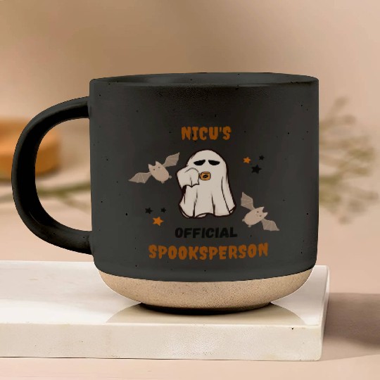 Cute NICU Halloween | NICU official spooksperson Pottery Mugs