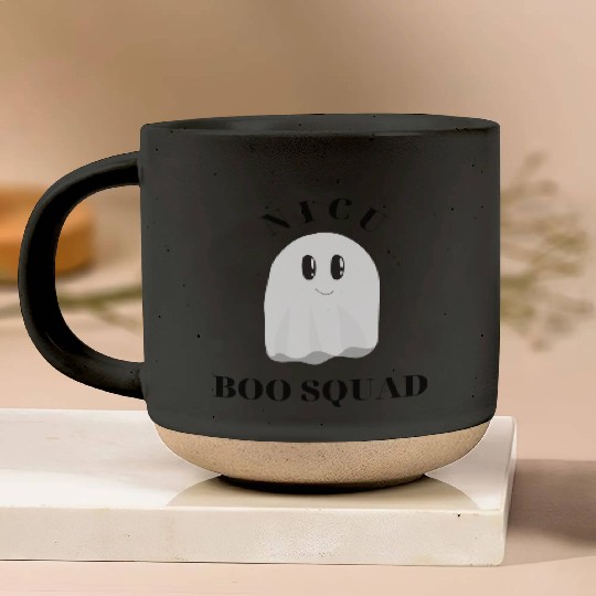 Cute NICU Halloween | NICU Boo Squad design Pottery Mugs