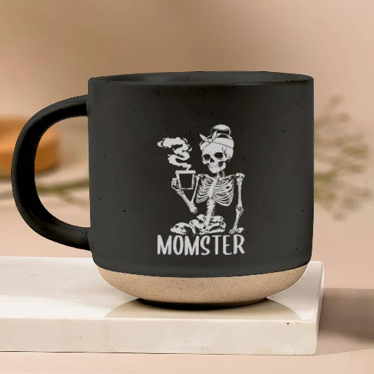 For Mom Monster Lazy Creepy Halloween Pottery Mugs