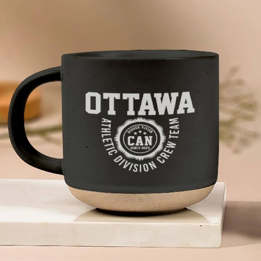 Ottawa Athletic Division Pottery Mugs