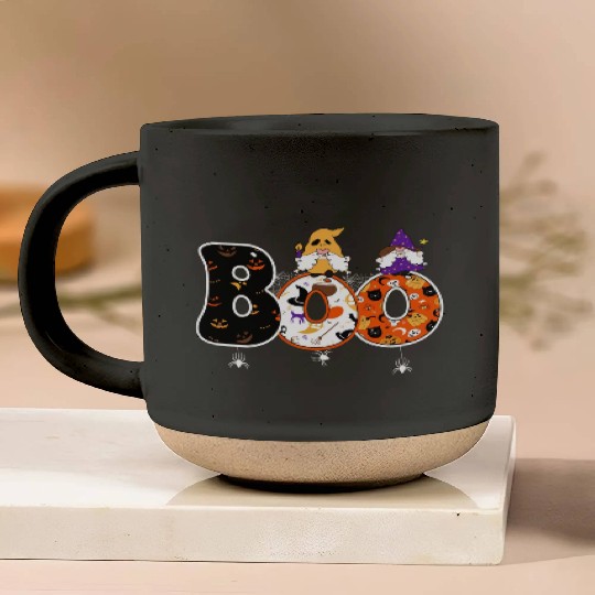 Boo Gnome Crew costume Funny Halloween Pottery Mugs