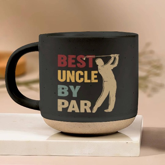 Best Uncle By Par Funny Golf Vintage Pottery Mugs