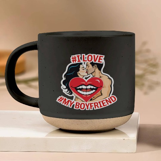 #I love my Boyfriend Pottery Mugs
