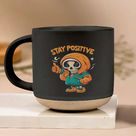 Stay Positive Designs Pottery Mugs