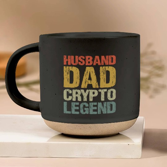 Funny Crypto Legend Pottery Mugs - Husband Dad Gift