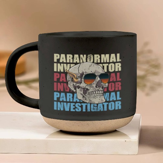 Ghost Hunting Paranormal Investigator Pottery Mugs