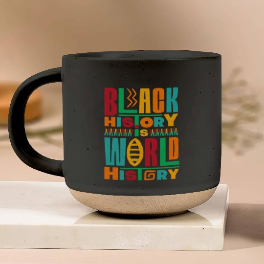 black history is world history Pottery Mugs