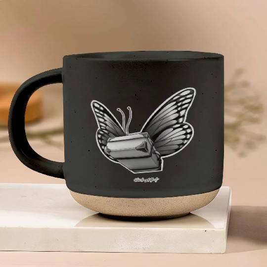 Monarch Travel Bug - Travel Bug Series Pottery Mugs