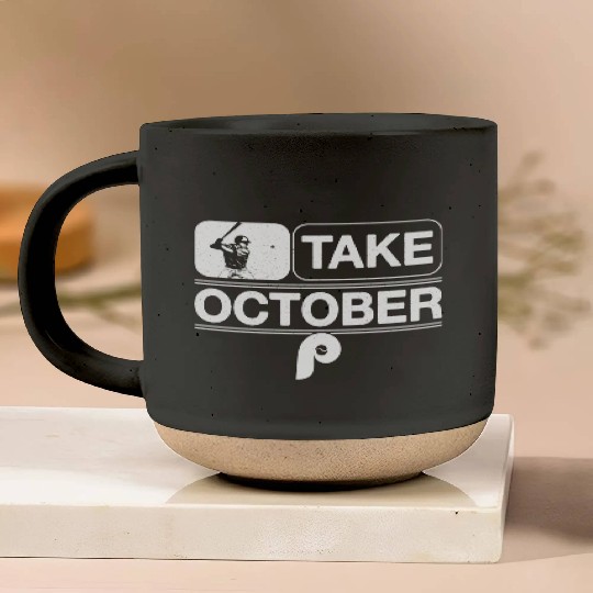 Philadelphia Take October Phillies Pottery Mugs