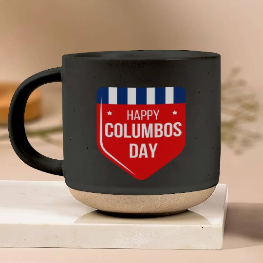 Columbus Day Celebration:Explore, Discover Pottery Mugs