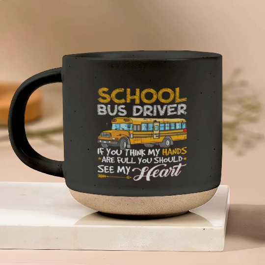 Student Delivery Specialist School Bus Driver Pottery Mugs