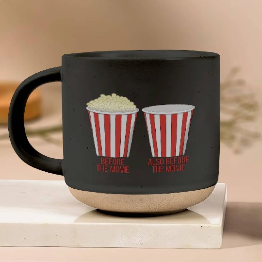 Popcorn at the cinema Pottery Mugs