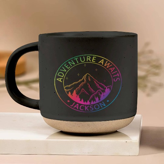 Jackson Jackson Hole Valley Wyoming Usa Adventure Pottery Mugs