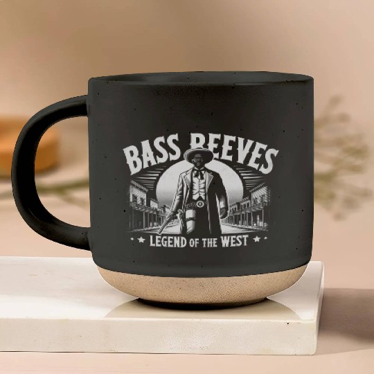 Bass Reeves Deputy US Marshal Pottery Mugs