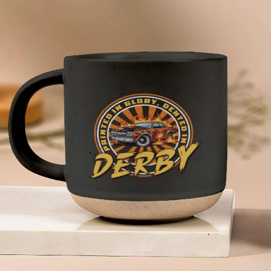 Demo Derby Demolition Derby Demolition Derby Lover Pottery Mugs