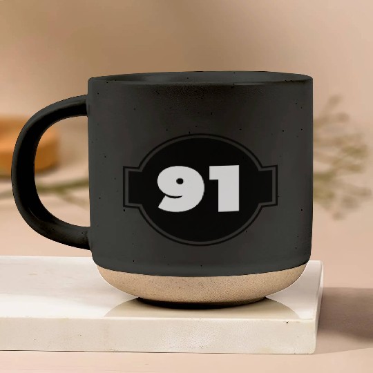 Congratulations Today 91 Years Old - Ninety-Nine Pottery Mugs