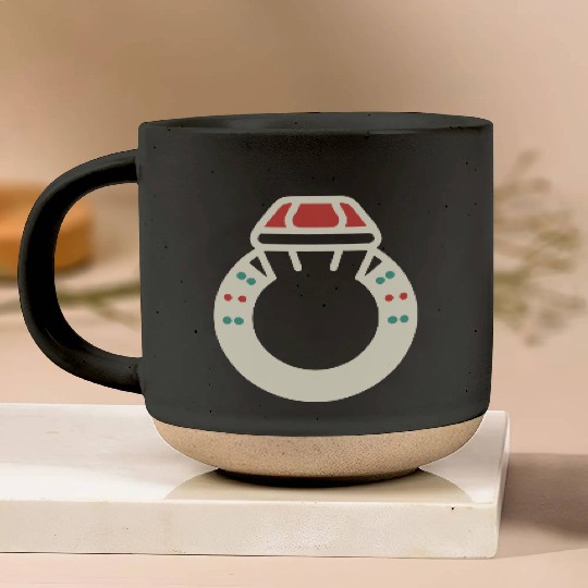 Ring Vector 3 Colors Pottery Mugs
